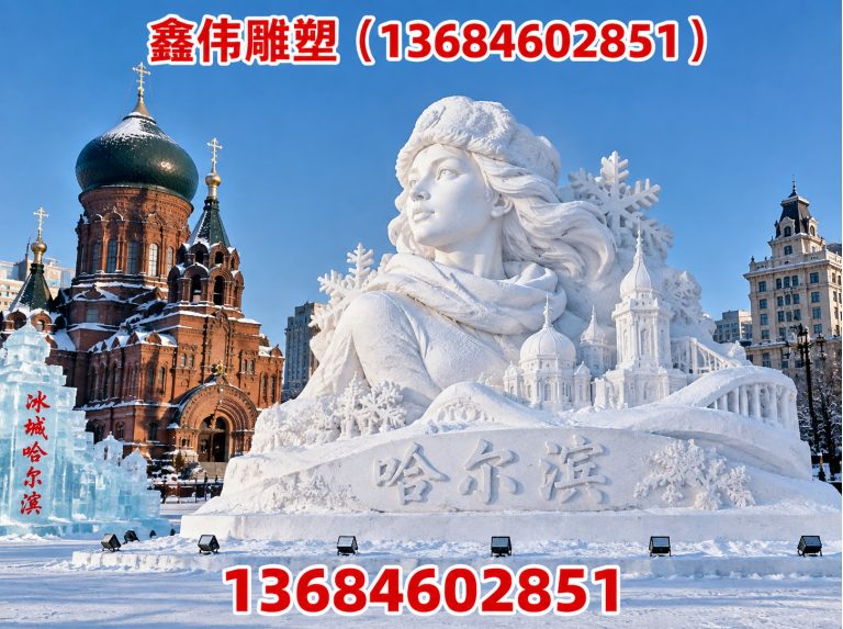 香坊区哈尔滨雕塑展示图